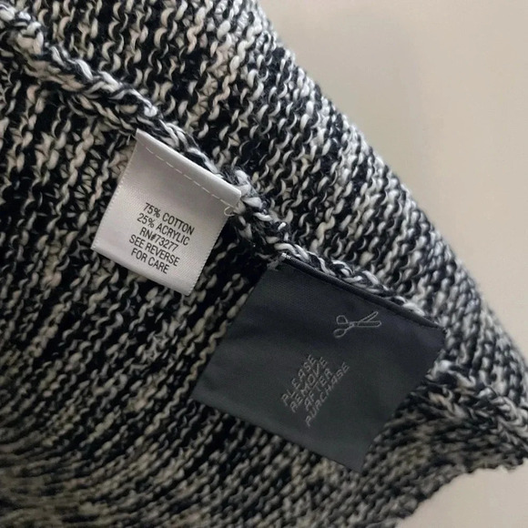 Dana Buchman marbled cardigan office classic career holiday cotton preppy - Picture 4 of 5